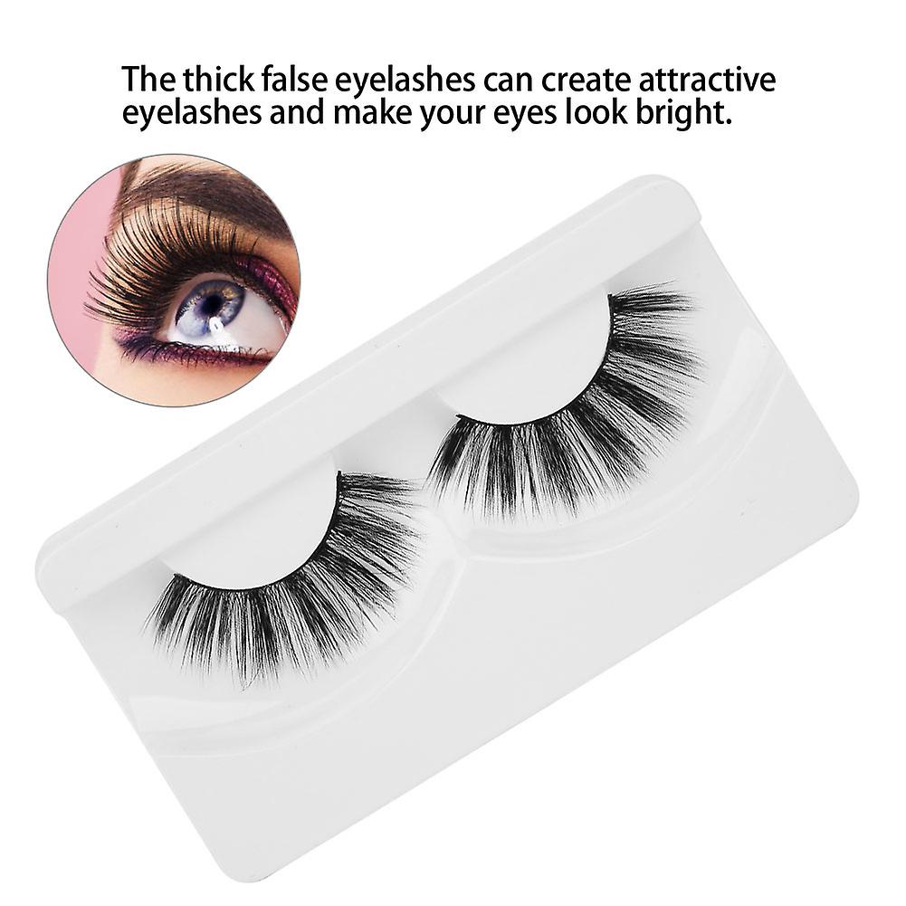 Natural 3d Multiple Layer Thick Long False Eyelashes Soft Extension Makeup Fake Lashestype B