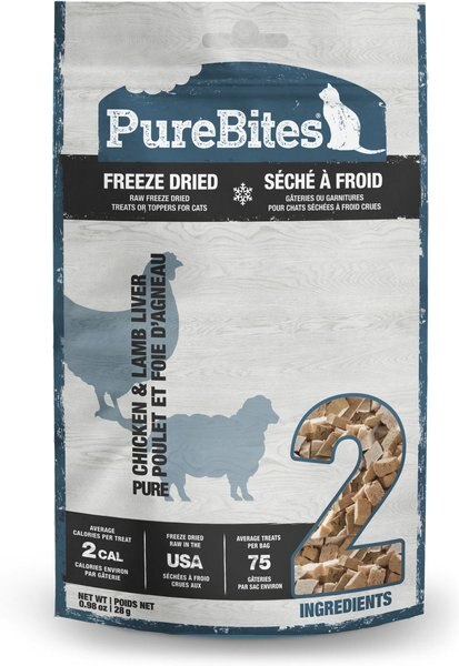 PureBites Chicken Breast and Lamb Freeze-Dried Raw Cat Treats