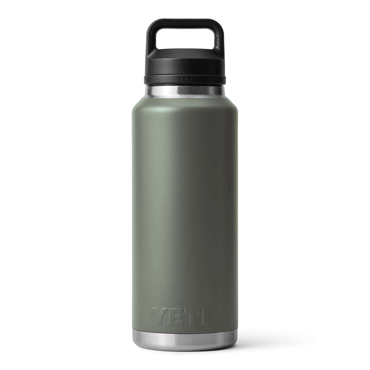 YETI Rambler 46 oz Camp Green BPA Free Bottle with Chug Cap