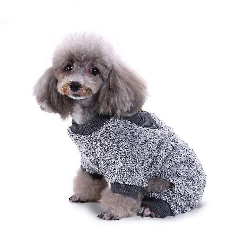 Double sided velvet dog clothes