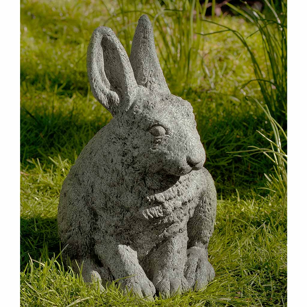 Campania International Hare Seated - Ears Up Statue