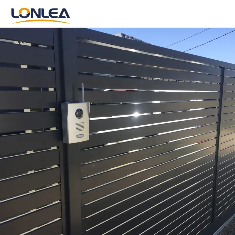 low price  metal security fence iron wrought fence  steel fence panel