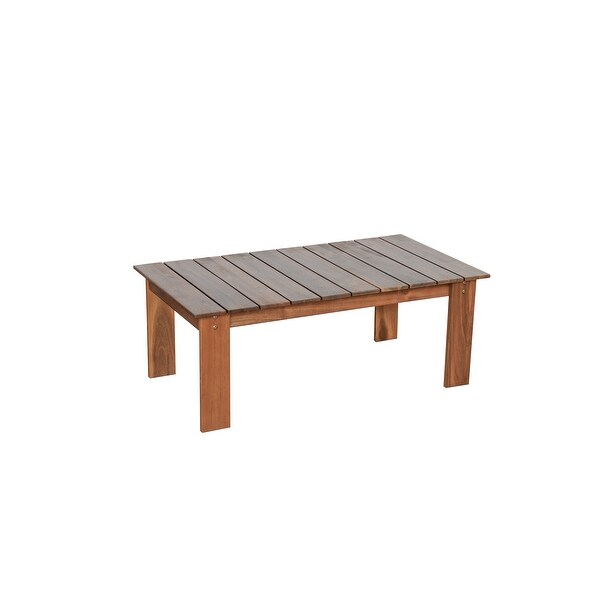 Outdoor Patio Wooden Frame Sofa Conversation Sets with Wood Table and Cushions，Suitable for Gardens，Backyards and Balconies