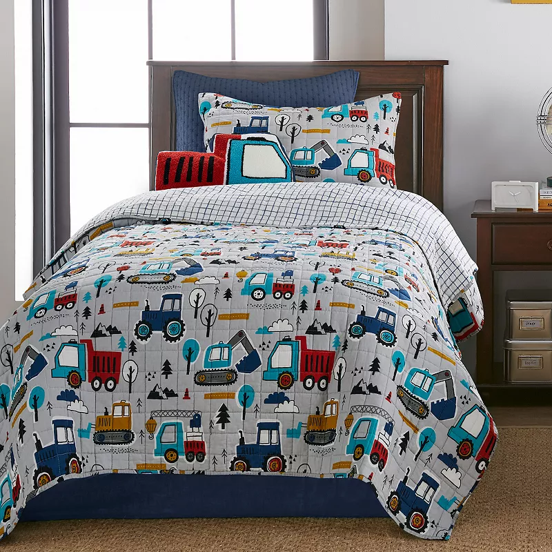 Levtex Home Mod Trucks Quilt Set with Shams