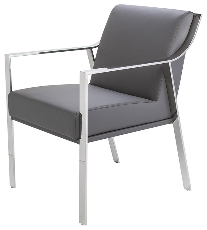 Grey Valentine Dining Chair   Contemporary   Dining Chairs   by We Got Lites  Houzz