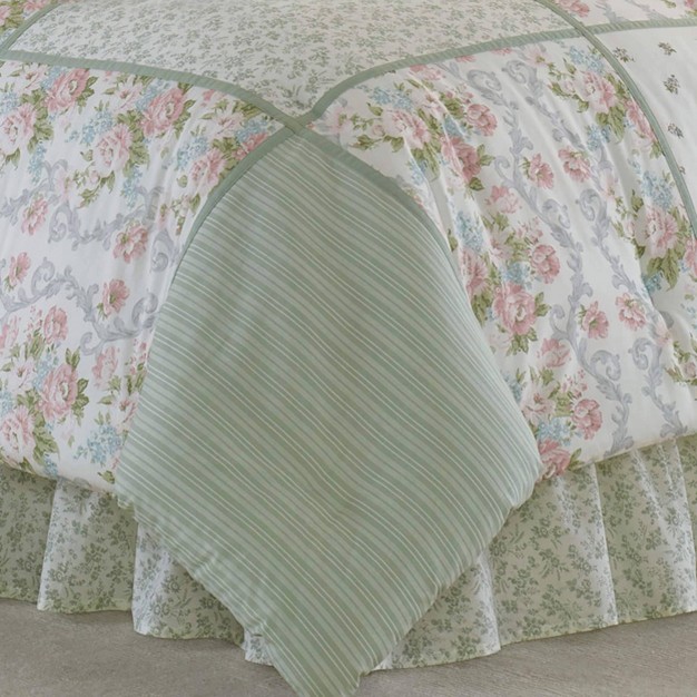 Green Harper Comforter Set Laura Ashley