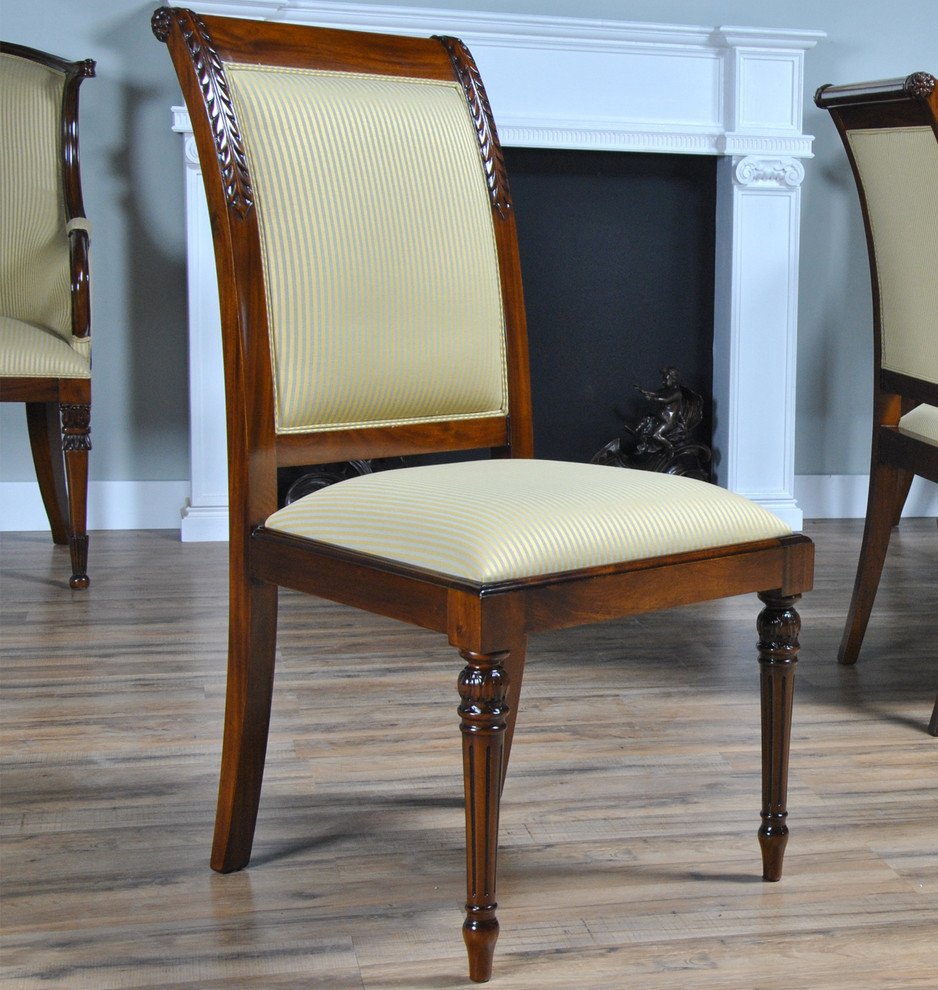 Empire Upholstered Side Chair   Traditional   Dining Chairs   by Niagara Furniture  Houzz