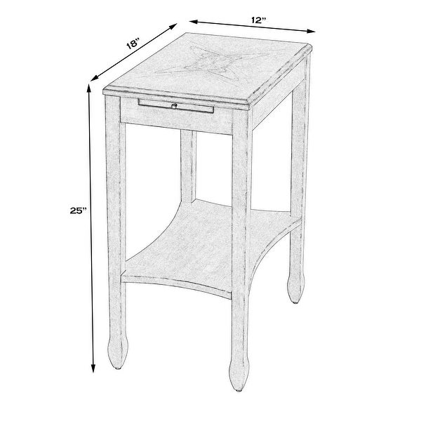 Gilbert Beige End Table