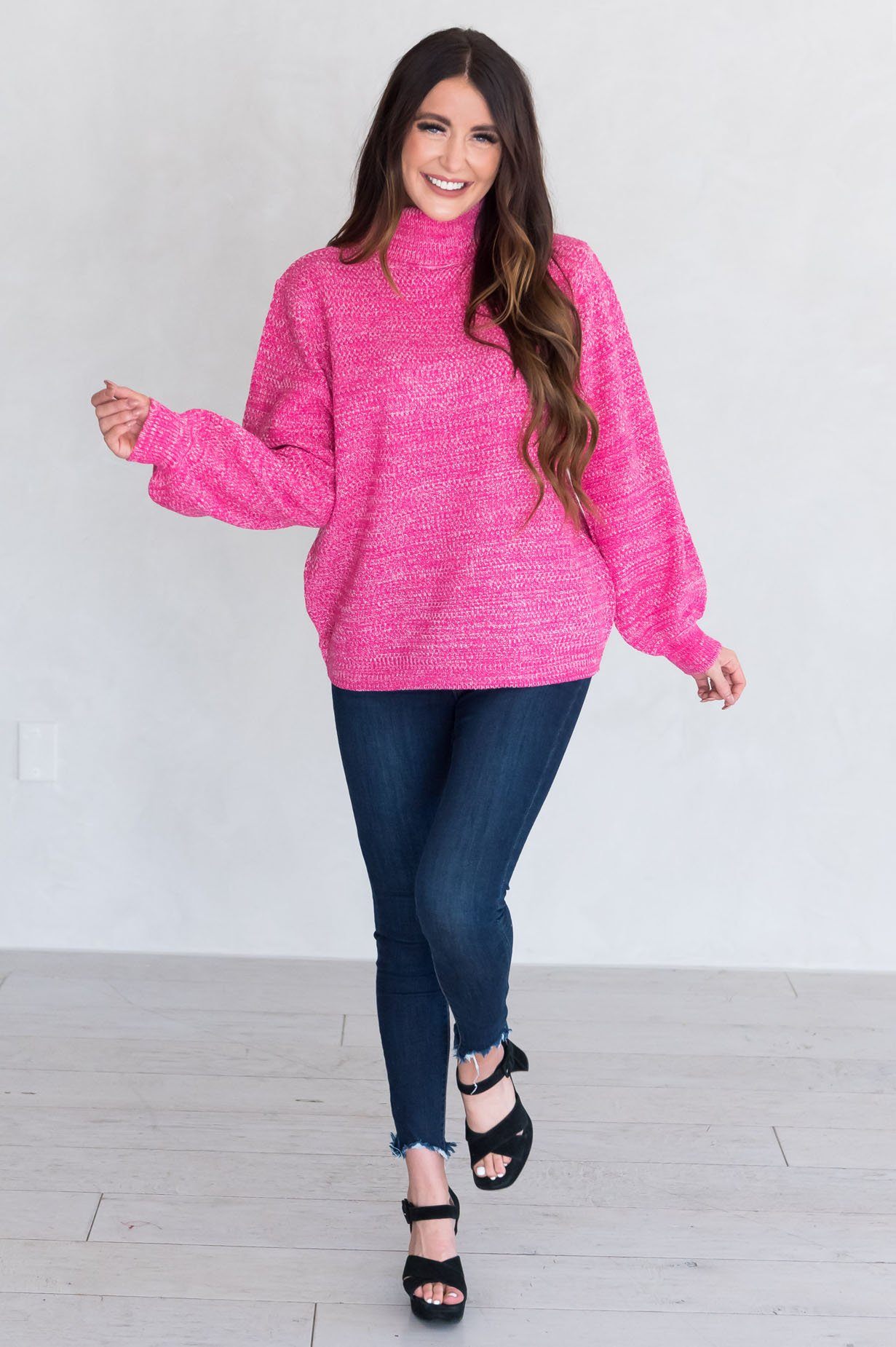 My Sweetheart Modest Turtleneck Sweater