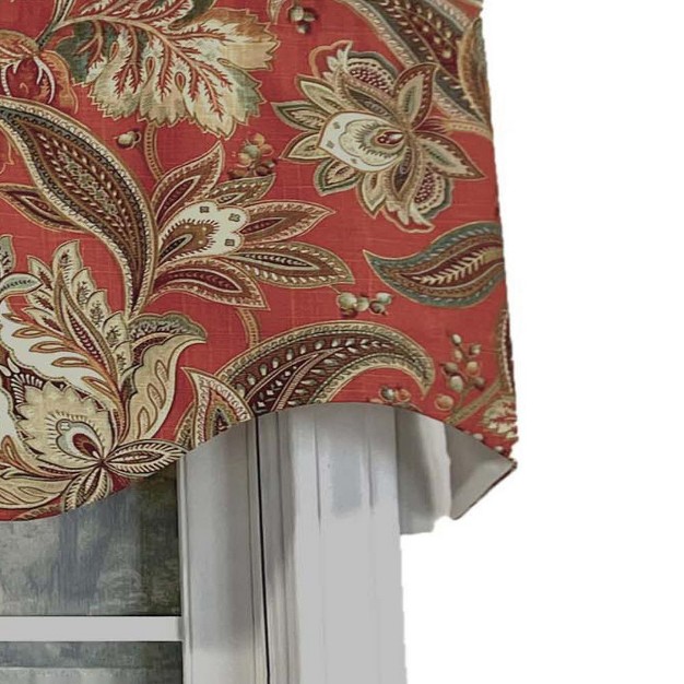 Rod Pocket Valance 50 quot X 17 quot Pompeii By Rlf Home