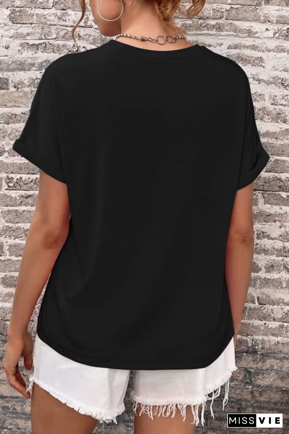 Plain Essencial Short Sleeves Tee