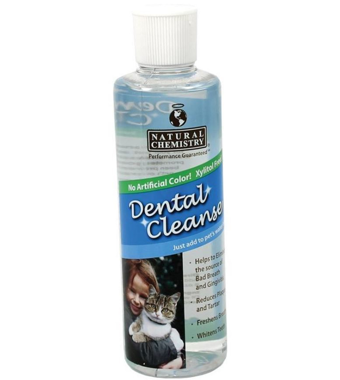 Natural Chemistry Dental Cleanse For Cats and Kittens 8oz Bottle