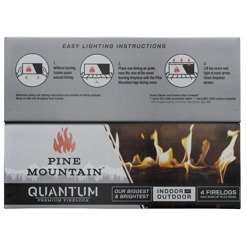 QUANTUM FIRE LOG 4PK