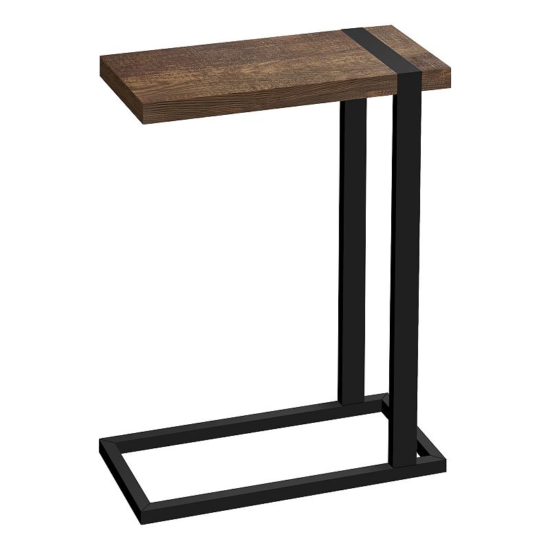 Monarch Faux Reclaimed Wood Side C Table