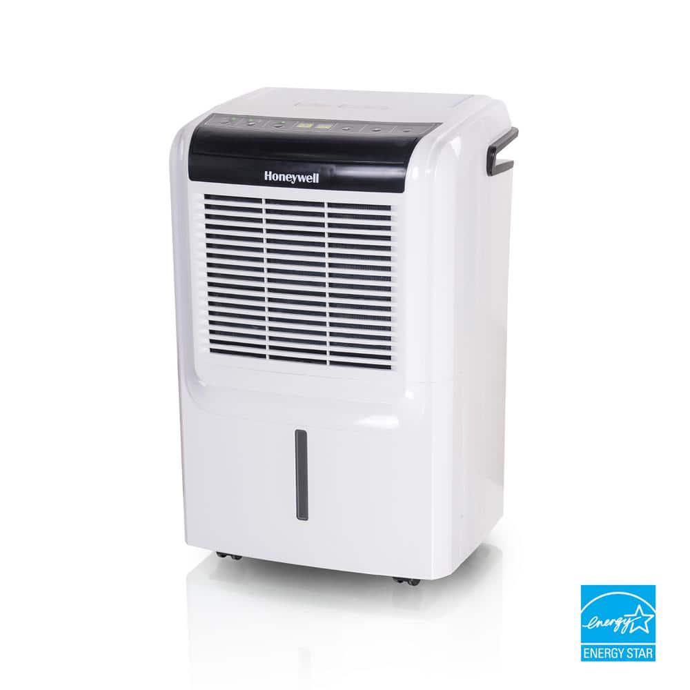 Honeywell 50 Pt Energy Star Dehumidifier with with BuiltIn Drain Pump in white