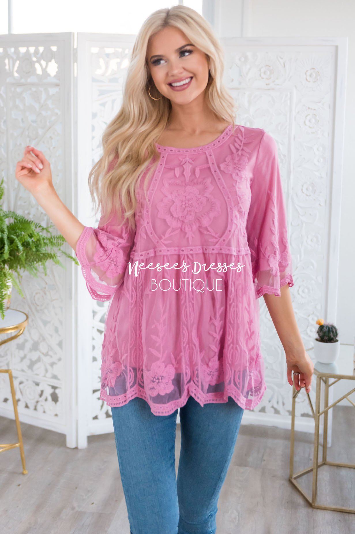 Day Dreamer Lace Blouse