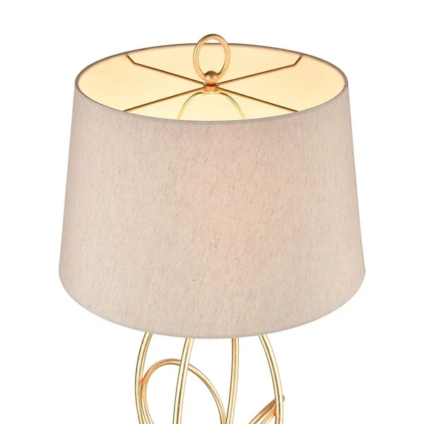 Morely 64'' High 1-Light Floor Lamp - Gold Leaf