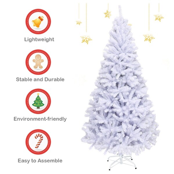 Artificial Christmas Tree Premium Unlit Hinged Pine Tree