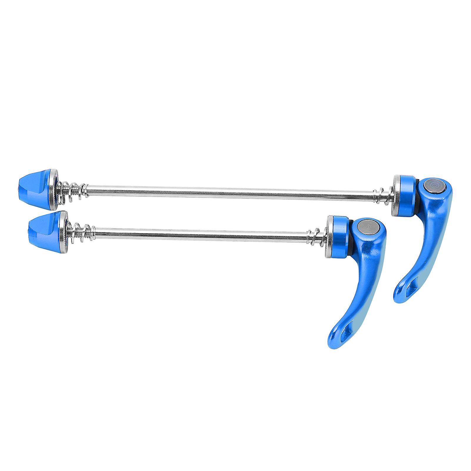 Bolany Bicycle Hub Quick Release Skewer Lever Aluminum Alloy 100mm Rear 135m M Rear Partsblue