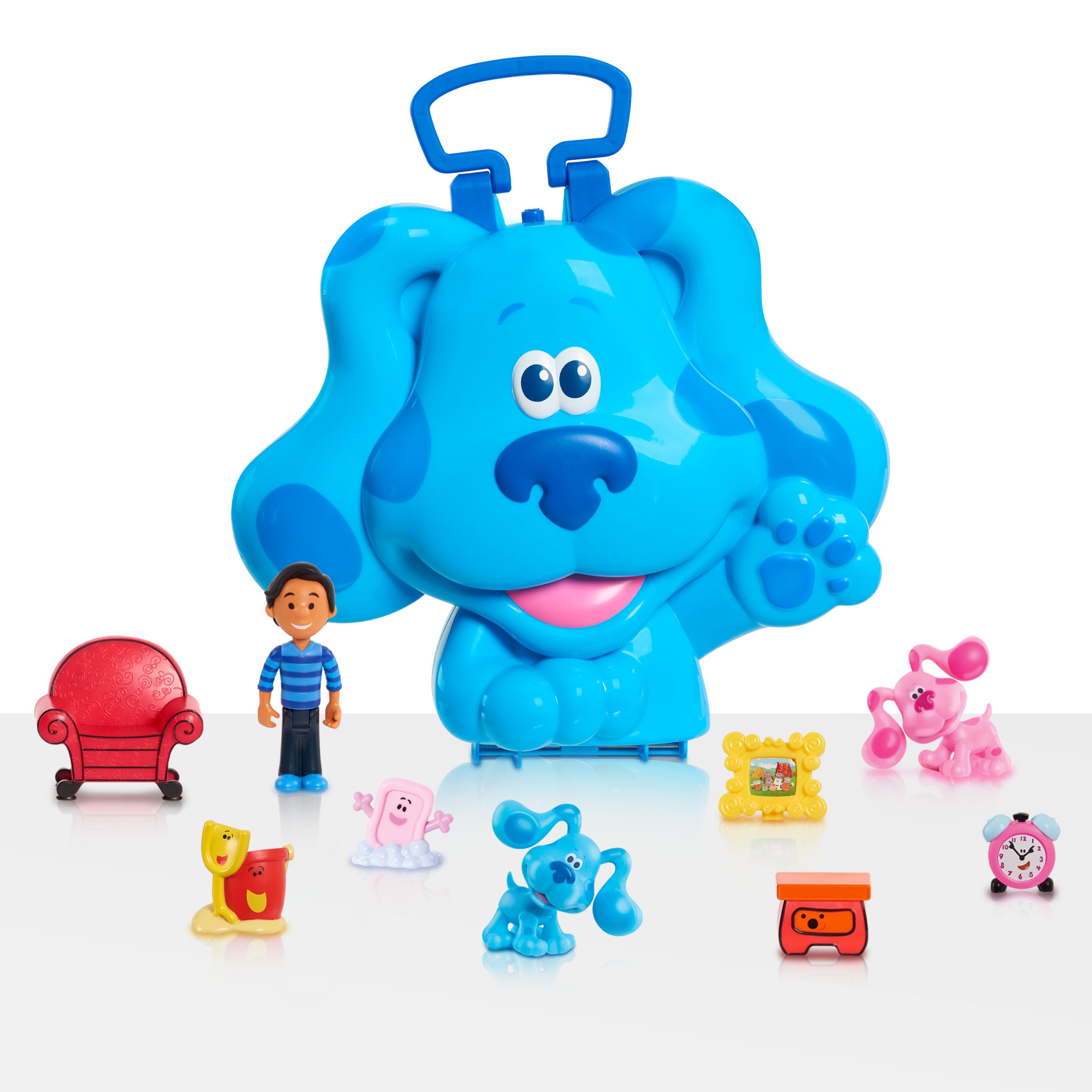 Blue’s Clues and You! Take-Along Friends Set，  Kids Toys for Ages 3 Up， Gifts and Presents