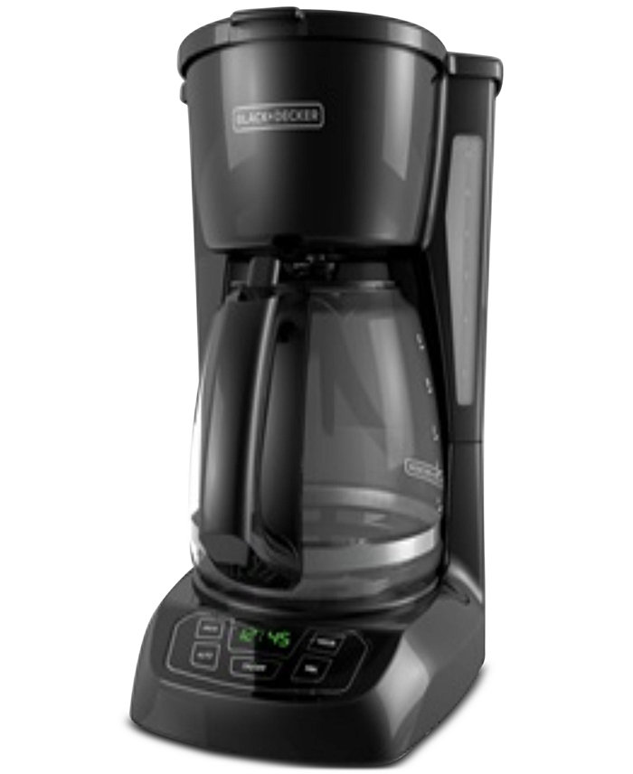 Black and Decker 12-Cup Programmable Glass Carafe Coffeemaker