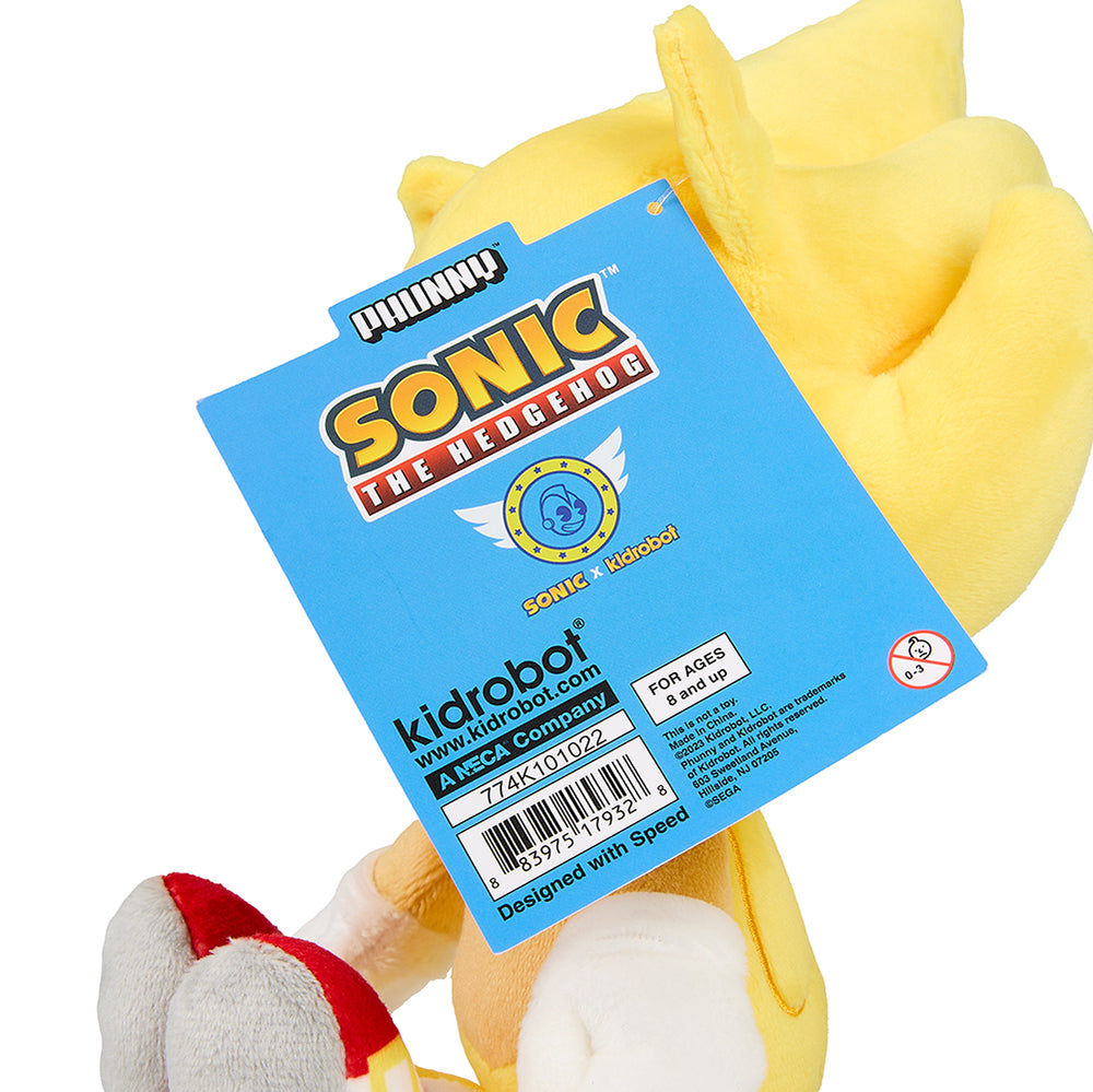 Sonic the Hedgehog Super Sonic Phunny Plush