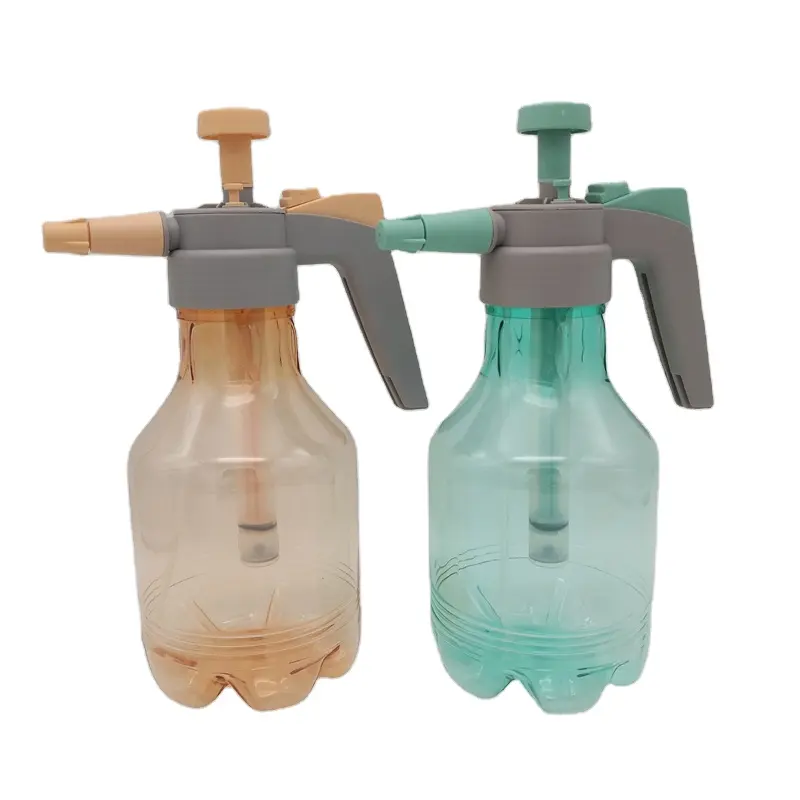 2L  Watering pump sprayer for garden Plants Manual handhold irrigation tools transparent bottle with portable handle