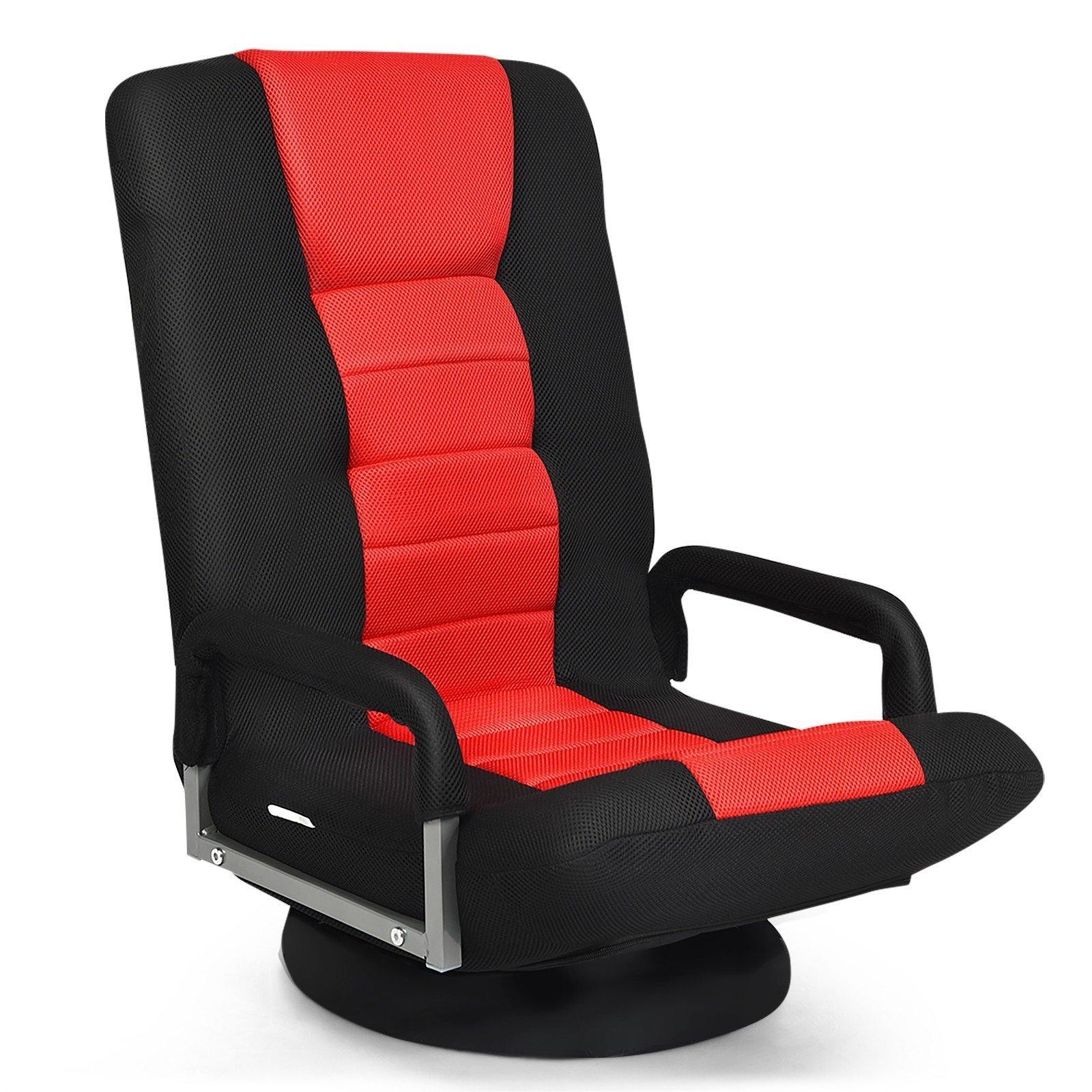 360 Degree Swivel Gaming Chair , Foldable Lazy Sofa Chair