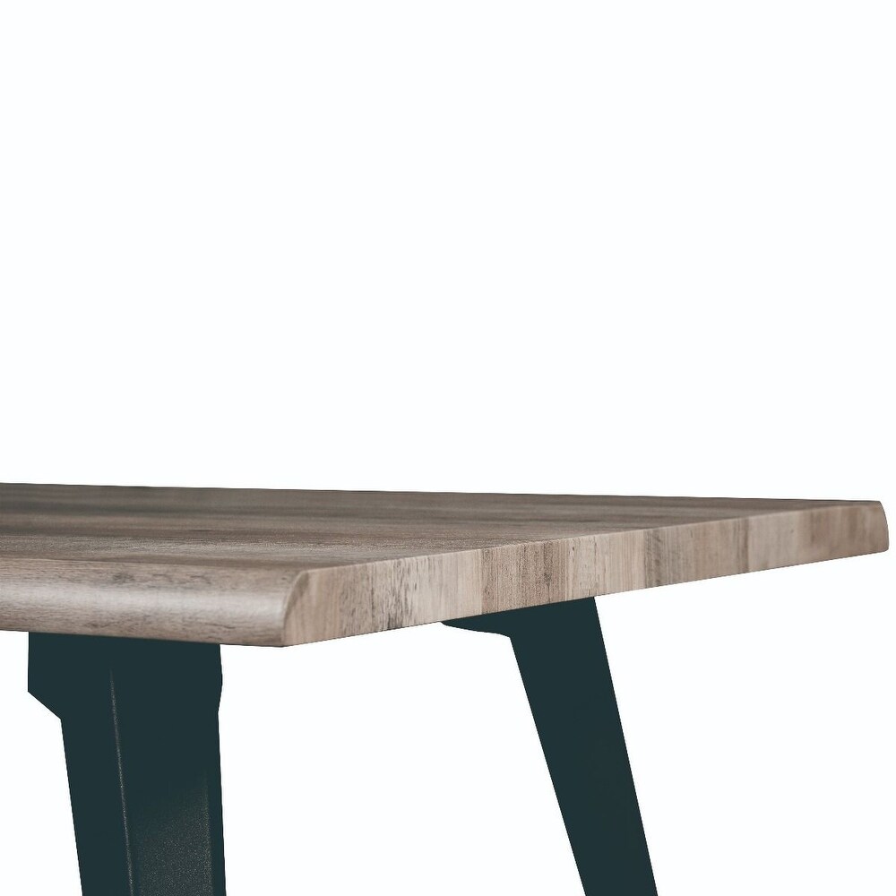 LeisureMod Ravenna Rectangular Wood 63\