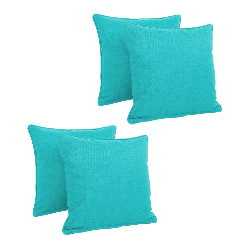 Blazing Needles 18 inch Accent Throw Pillows (Set of 4)