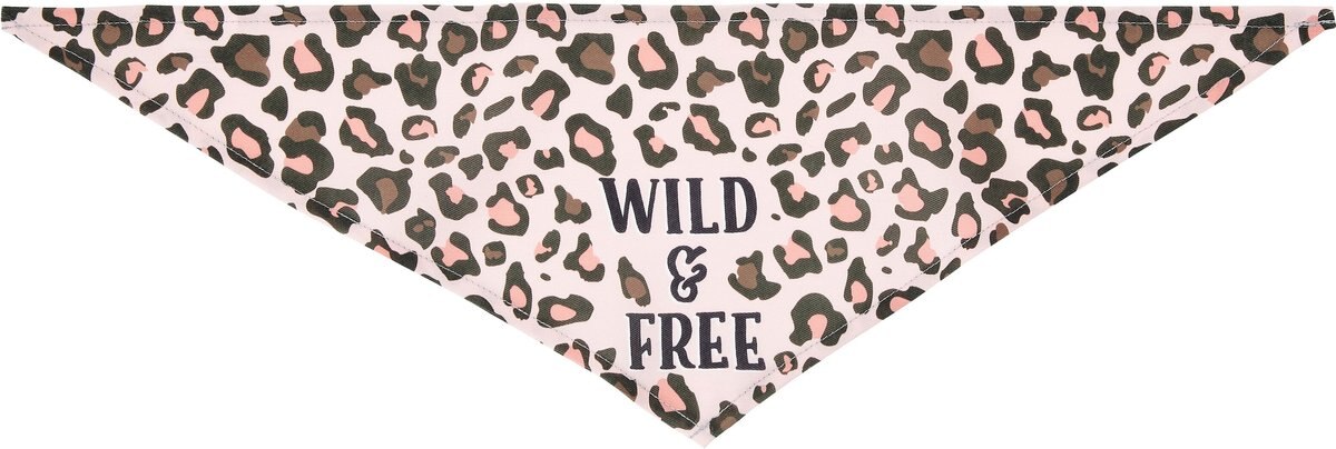 Frisco Pink Leopard Dog and Cat Bandana