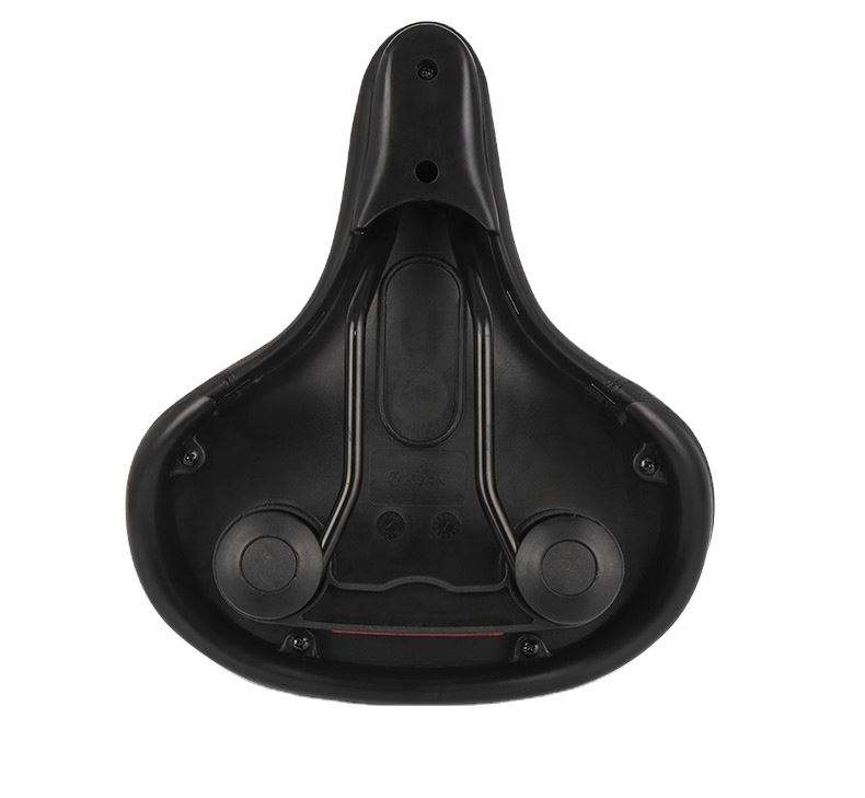 Leather Comfort Bike Seat For Women Or Men  Ergonomic Polygon Bicycle Saddle