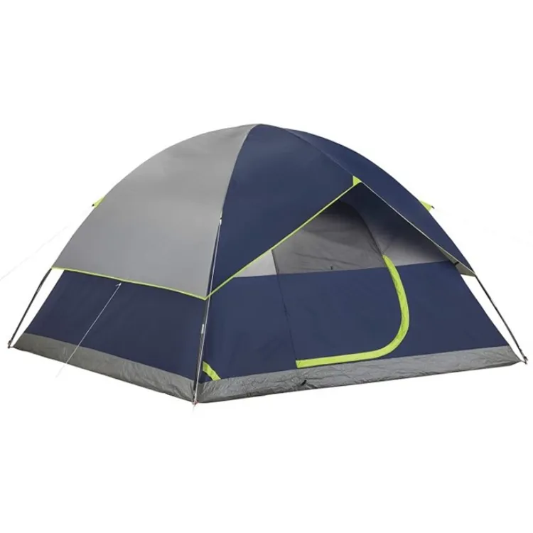 Outdoor Dome Hiking Camping Tent Double Layer 2 Men Light Weight Foldable Camping Tent