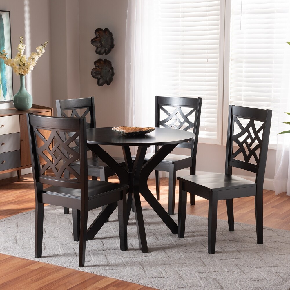 Miela Modern and Contemporary 5 PC Dining Set