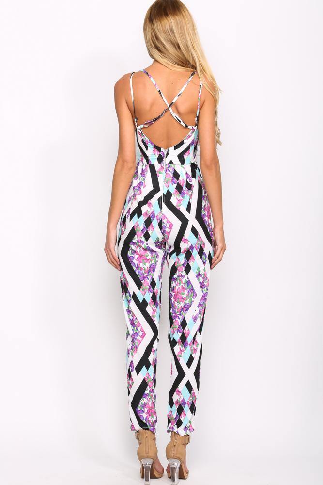 Love Never Die Jumpsuit Purple