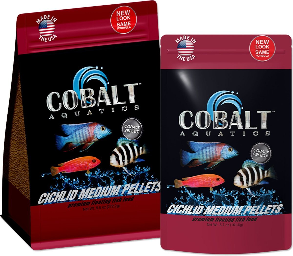 Cobalt Aquatics Cichlid Medium Pellet Fish Food