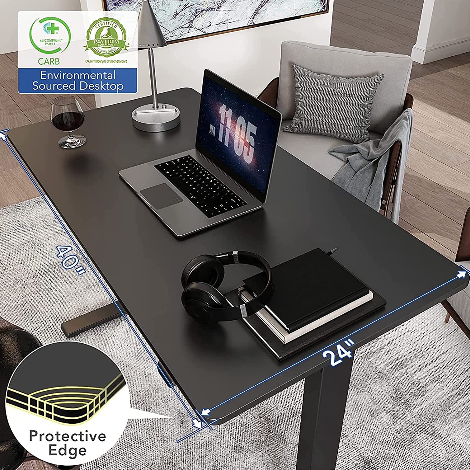 2023 New Electric Lift Computer Desk