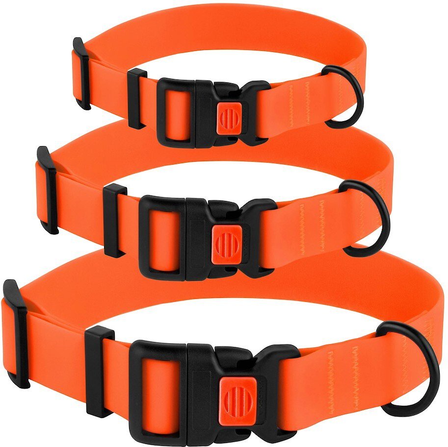 CollarDirect Waterproof PVC Coated Dog Collar