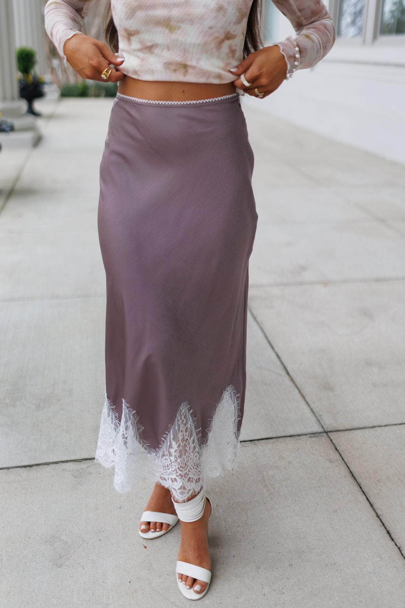 Forever Passionate Midi Skirt