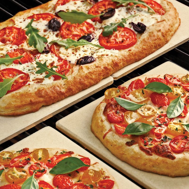 Outset 4-pc. Pizza Grill Stone Tile Set