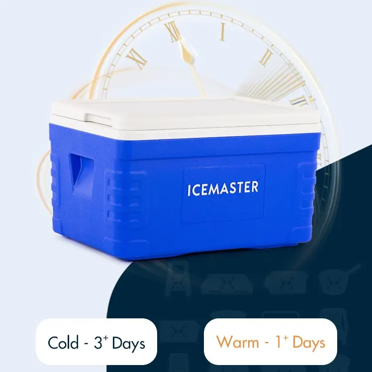 IceMaster 3 days cold insulation 30 L pp inner ice plastic cool box large icebox for fisherman