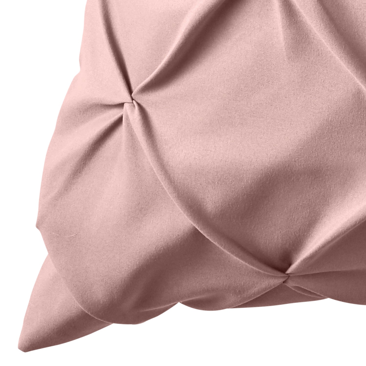 Mainstays Pink Pintuck Pleat Microfiber Square Sham， Euro Sham