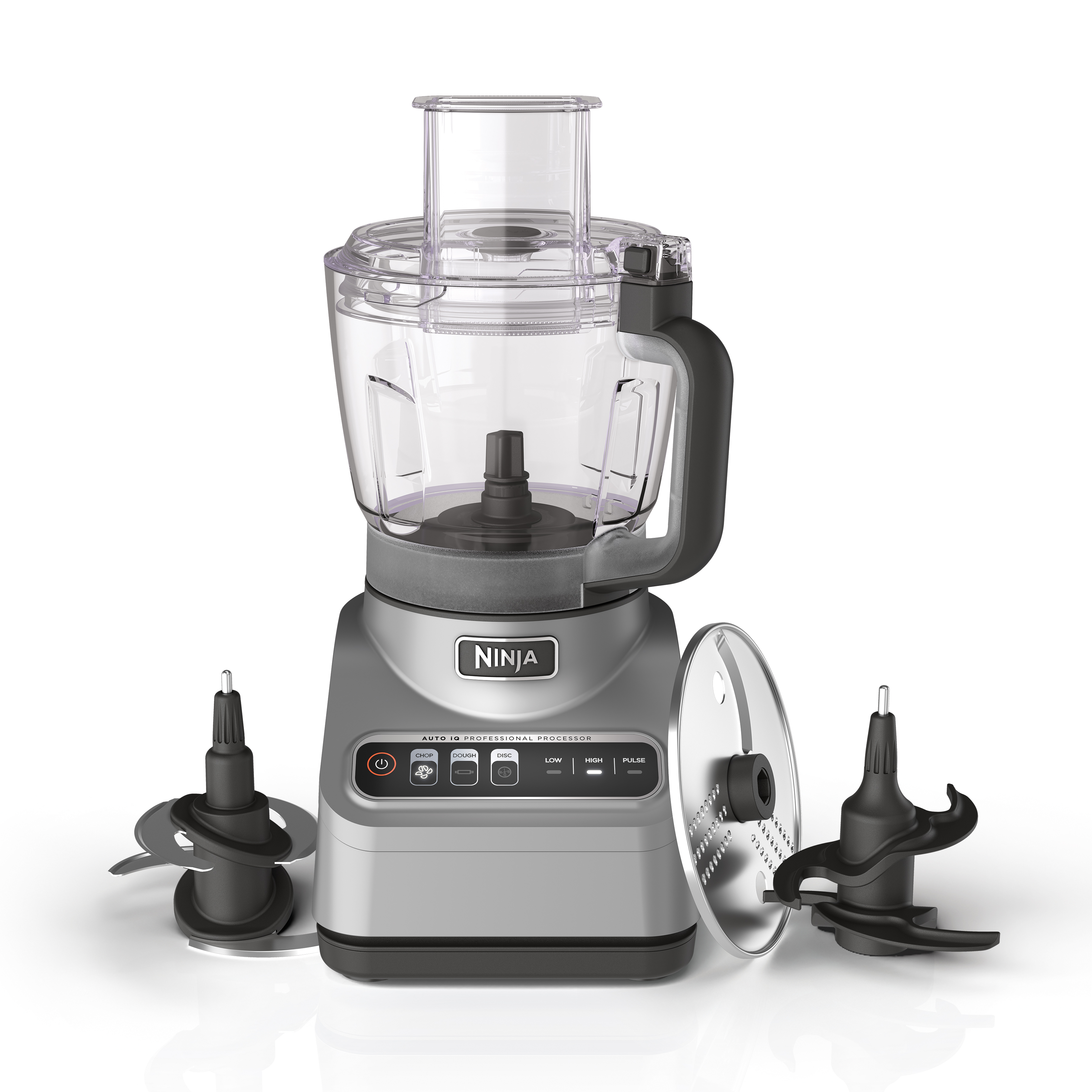 Ninja Professional Food Processor， 850 Watts， 9-Cup Capacity， Auto-iQ Preset Programs， BN600