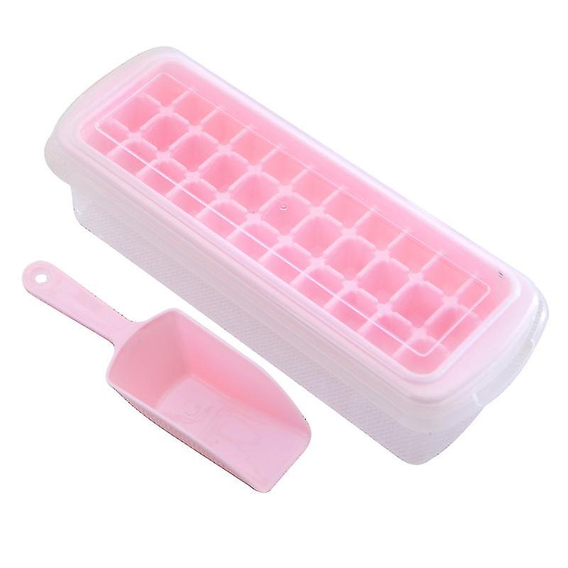 Ice Cube Molds With Ice Container， Scoop And Cover