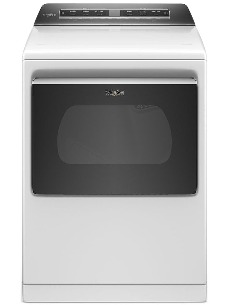 Whirlpool 7.4 Cu. Ft. White Front Load Gas Dryer With Advanced Moisture Sensing