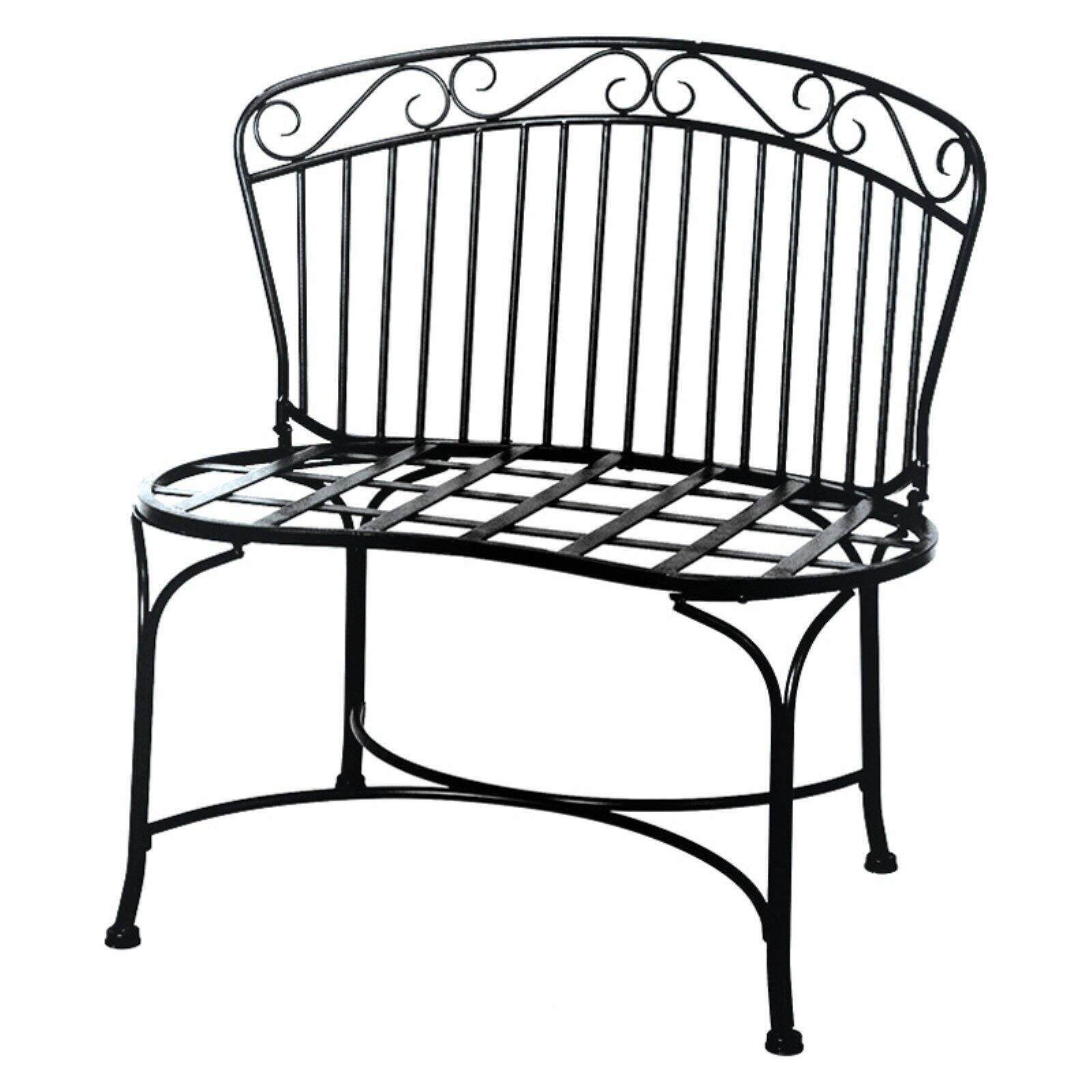 Deer Park Ironworks 32-in. Steel Imperial Garden Bench