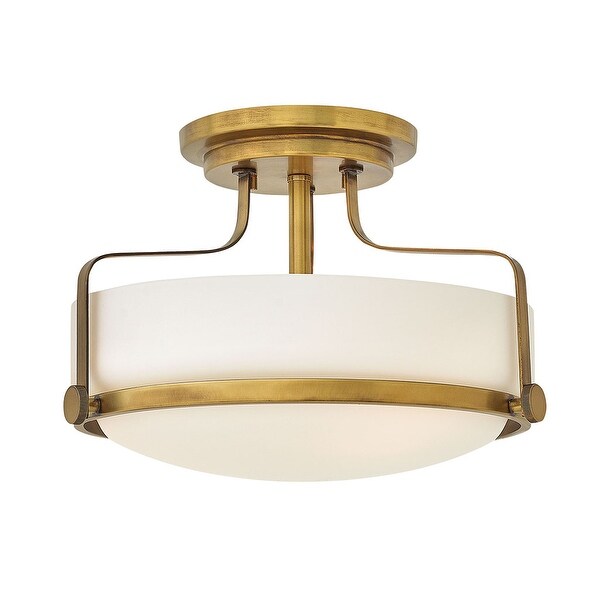 Hinkley Lighting Harper 15 Wide LED Semi-Flush Bowl Ceiling Fixture