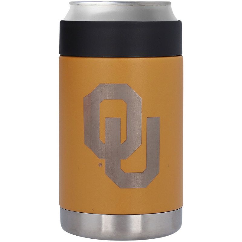 Oklahoma Sooners Stainless Steel Canyon Can Holder