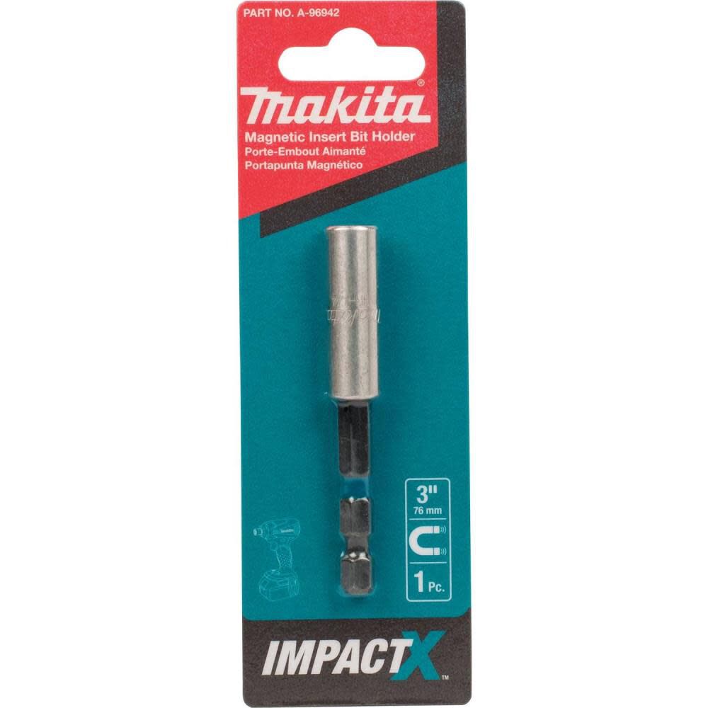 Makita Impact X 3 Magnetic Insert Bit Holder A-96942 from Makita