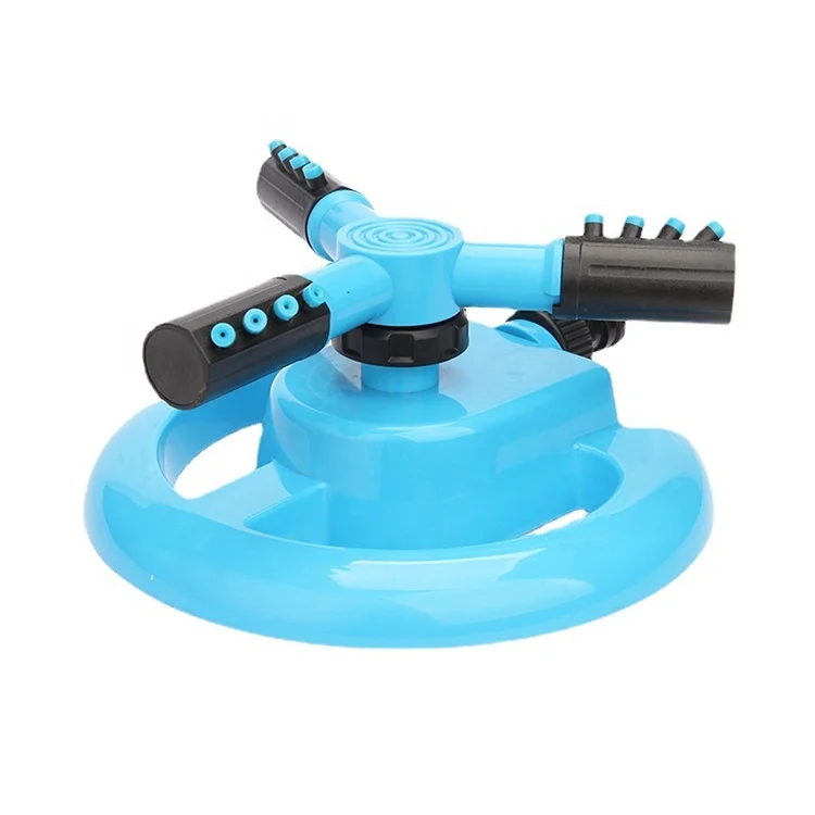 Watering Head Garden Supplies  Sprinkler Water Durable Rotary Three Arm Water Sprinkler